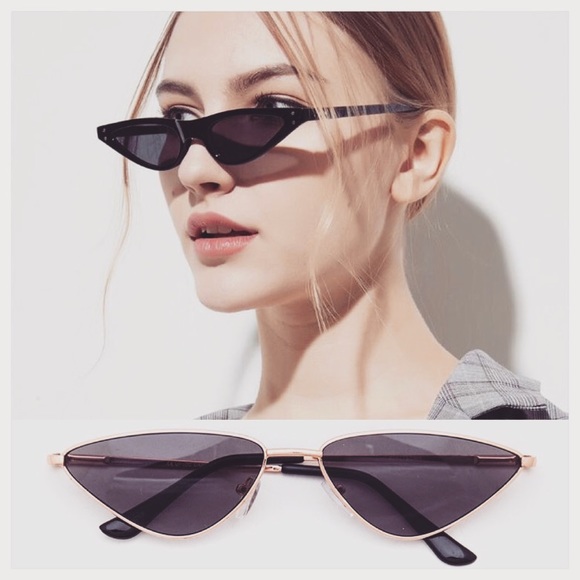 3 FOR $13 | NEW! Triangle Sunglasses Retro cat - Picture 3 of 7